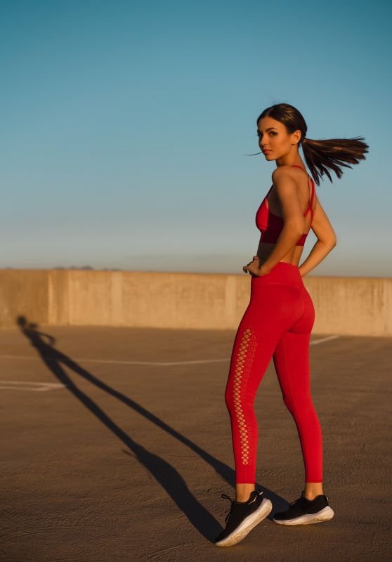 Victoria Justice - Fabletics Photoshoot January 2020