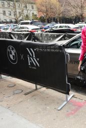 Victoria Justice - Outside the Raisa Vanessa Fashion Show in New York