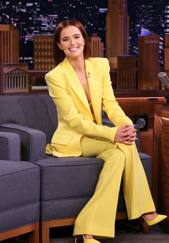 Zoey Deutch - The Tonight Show Starring Jimmy Fallon in NYC 02/14/2020