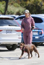 Alessandra Ambrosio - Hiking With Her Dog in Pacific Palisades 03/18/2020