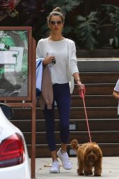 Alessandra Ambrosio - Walks Her Dog in Malibu 03/01/2020