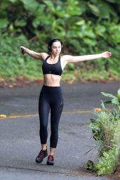Alexis Ren - Out For a Run in Hawaii 03/26/2020