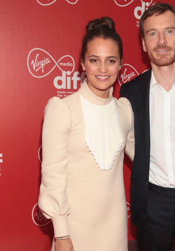 Alicia Vikander - "Calm With Horses" Premiere in Dublin