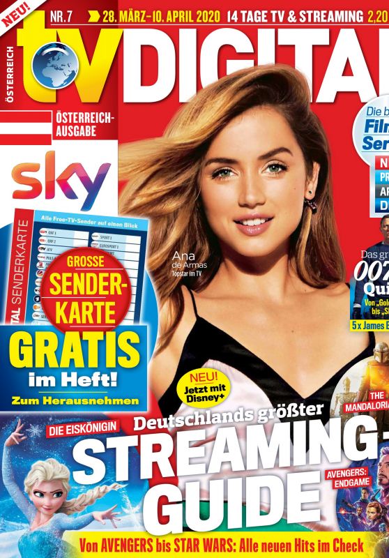 Ana de Armas - TV DIGITAL Austria 28 March /10 April 2020