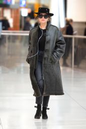 Ashley Benson in Travel Outfit - JFK Airport in NYC 03/05/2020