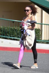 Ashley Moore in Workout Gear 03/02/2020