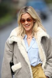 Ashley Roberts Style - Leaving Heart Radio in London 03/31/2020