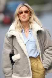 Ashley Roberts Style - Leaving Heart Radio in London 03/31/2020