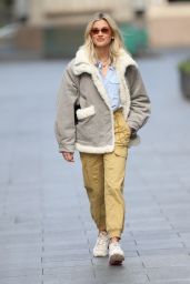 Ashley Roberts Style - Leaving Heart Radio in London 03/31/2020