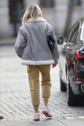 Ashley Roberts Style - Leaving Heart Radio in London 03/31/2020