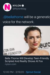 Bella Thorne - Social Media 03/23/2020