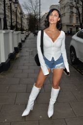 Cally Jane Beech - Arriving at the Hangout Event in London 03/15/2020