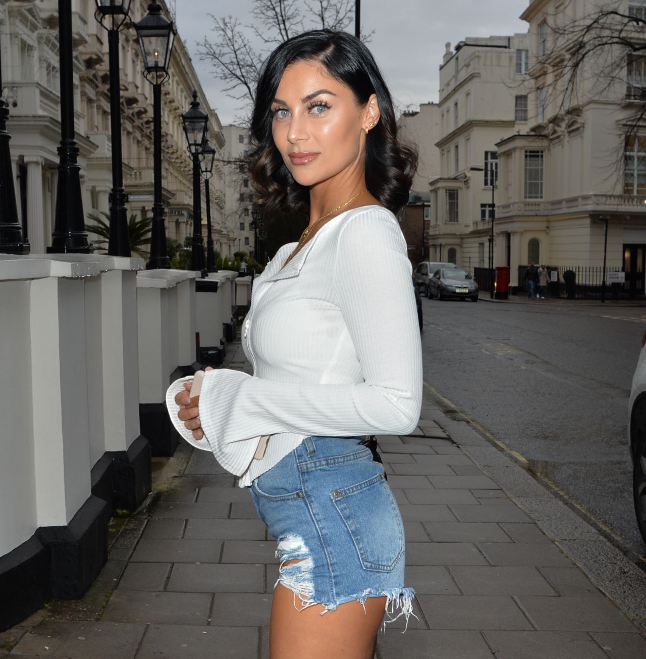 Cally Jane Beech - Arriving at the Hangout Event in London 03/15/2020