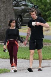 Camila Cabello and Shawn Mendes - Morning Walk in Miami 03/26/2020