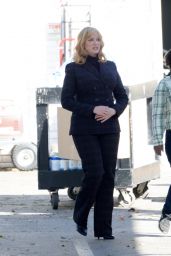 Christina Hendricks - "Good Girls" Set in Los Angeles 03/03/2020