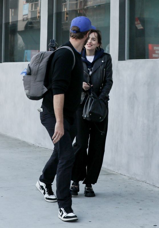 Dakota Johnson and Chris Martin at Crossroads in Los Angeles 03/11/2020