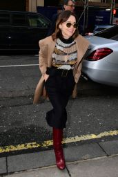 Emilia Clarke - Arrives at Radio 2 in London 03/03/2020