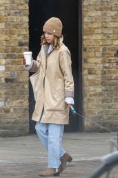 Emilia Clarke - Walking Her Dog in London 03/20/2020