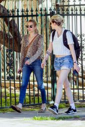 Emma Roberts and Kristen Stewart - Arrive at Kristen