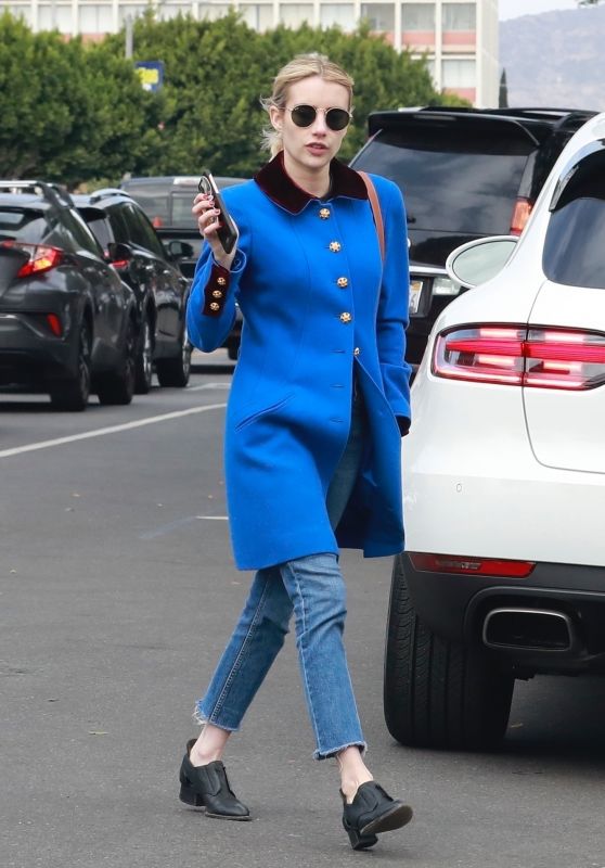 Emma Roberts Street Style - LA 03/01/2020