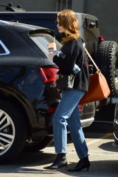 Emma Stone Street Style - Out in Los Angeles 03/09/2020