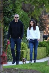 Emmy Rossum and Sam Esmail - Out in Beverly Hills 03/30/2020