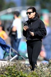 Eva Longoria at a Park in Beverly Hills 03/17/2020