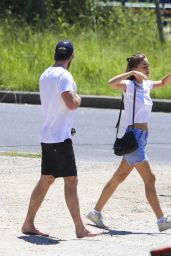 Gabriella Brooks and Liam Hemsworth With Liam
