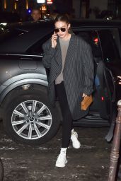 Gigi Hadid - César Restaurant in Paris 02/28/2020