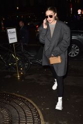 Gigi Hadid - César Restaurant in Paris 02/28/2020