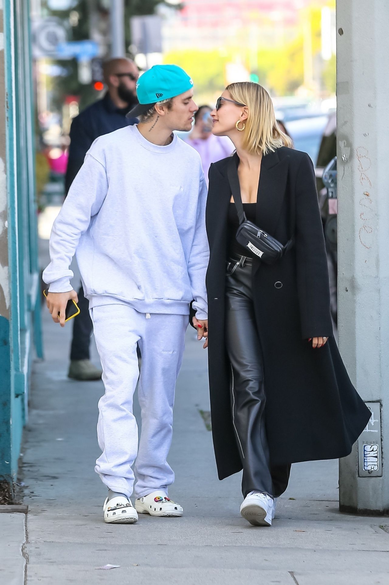 Hailey Rhode Bieber and Justin Bieber - Out for a Walk in West ...