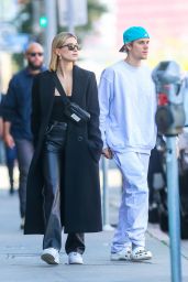 Hailey Rhode Bieber and Justin Bieber - Out for a Walk in West Hollywood 03/04/2020