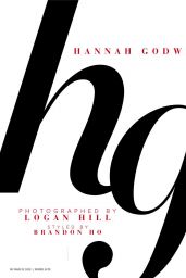 Hannah Godwin - Modeliste Magazine March 2020 Issue