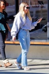 Hilary Duff in Casual Outfit - Joans on Third in Studio City 03/02/2020
