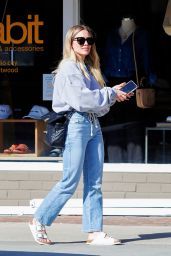 Hilary Duff in Casual Outfit - Joans on Third in Studio City 03/02/2020