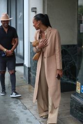 Jasmine Tookes Style - Ladurée in Beverly Hills 03/10/2020