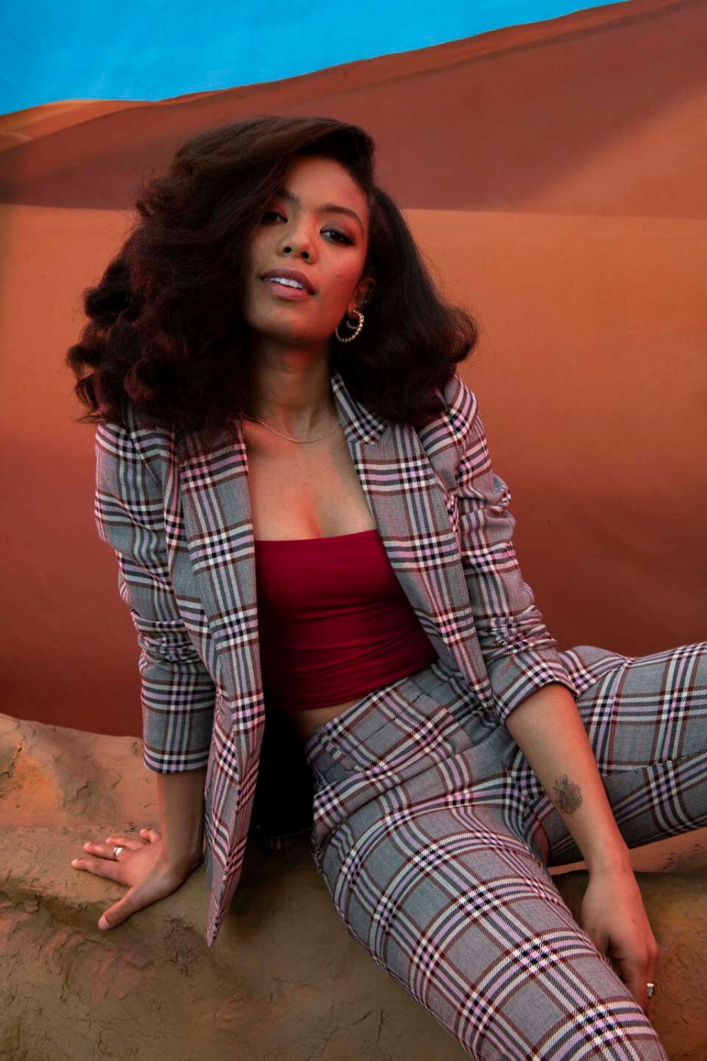 Jaz Sinclair Photoshoot for Flaunt Magazine March 2020 • CelebMafia