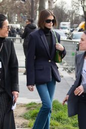 Kaia Gerber - Leaving the Chanel Show in Paris 03/03/2020