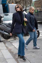 Kaia Gerber - Leaving the Chanel Show in Paris 03/03/2020