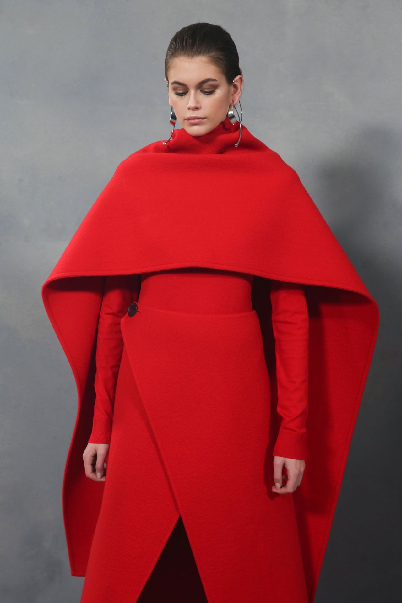 Kaia Gerber - Walks Givenchy Show Fall Winter 2020 at Paris Fashion ...