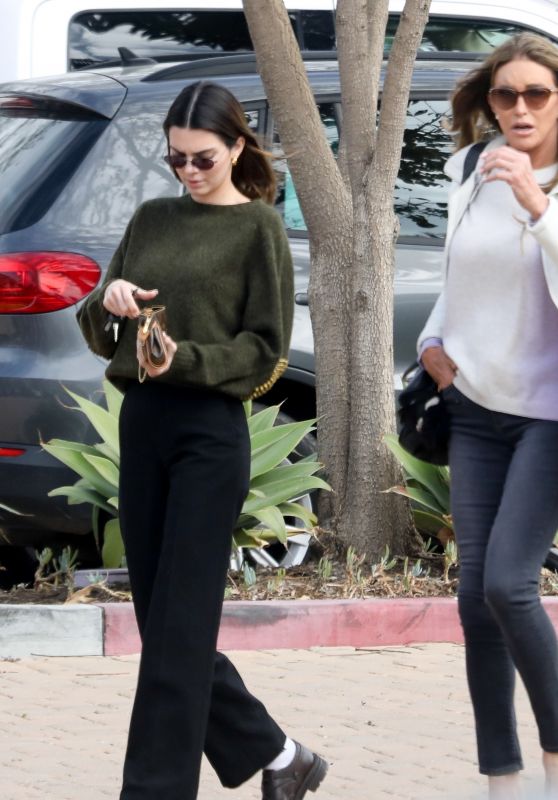 Kendall Jenner and Caitlyn Jenner - Out in Malibu 03/01/2020