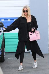 Khloé Kardashian in Casual Outfit - Leaves the Studio in Calabasas 03/11/2020