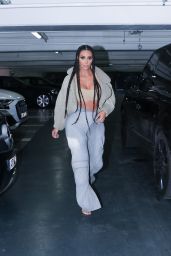 Kim Kardashian - Heads to the Yeezy Season 8 Show in Paris 03/02/2020