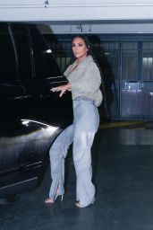 Kim Kardashian - Heads to the Yeezy Season 8 Show in Paris 03/02/2020