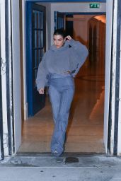 Kourtney Kardashian - Heads to the Yeezy Show in Paris 03/02/2020