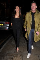 Kym Marsh and Antony Cotton - Rosso Restaurant in Manchester 03/07/2020