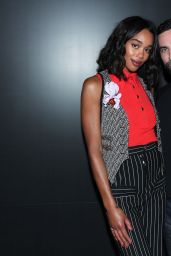 Laura Harrier Louis Vuitton Fashion Show May 28, 2018 – Star Style