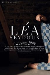 Lea Seydoux – ELLE Spain April 2020 Issue