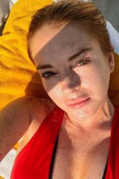 Lindsay Lohan - Social Media 03/16/2020