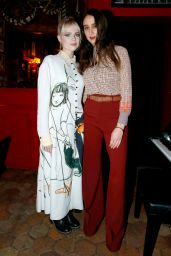 Lucy Boynton – Chloe Dinner at Paris Fashion Week 02/27/2020